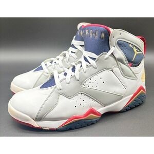 Air Jordan 7 VII Retro 2010 Olympic Basketball Sneakers Shoes Mens size 10